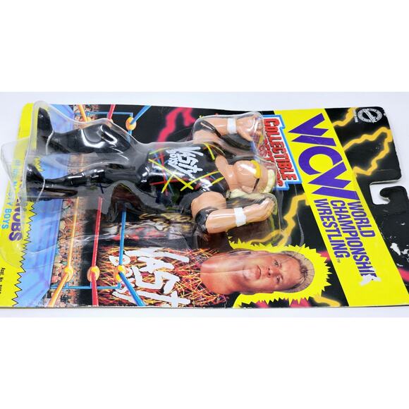 WCW The Nasty Boys Tag Team Wrestlers 1994 Jerry Sags & Brain Knobs Unopened - Picture 7 of 16